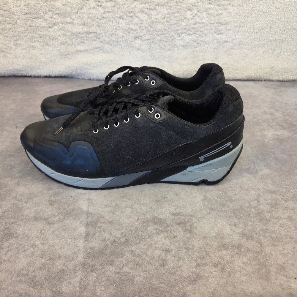 Pirelli Derry-15 Mens Sneakers Black Suede Low Top Driving Shoes US 11 EU 44